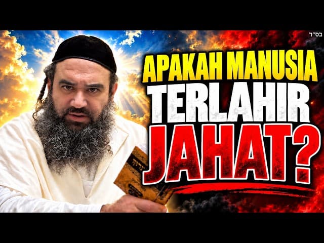 NOAH: Apakah Kejahatan Sudah Ada dalam Diri Manusia atau Dipelajari | Stump The Rabbi 219