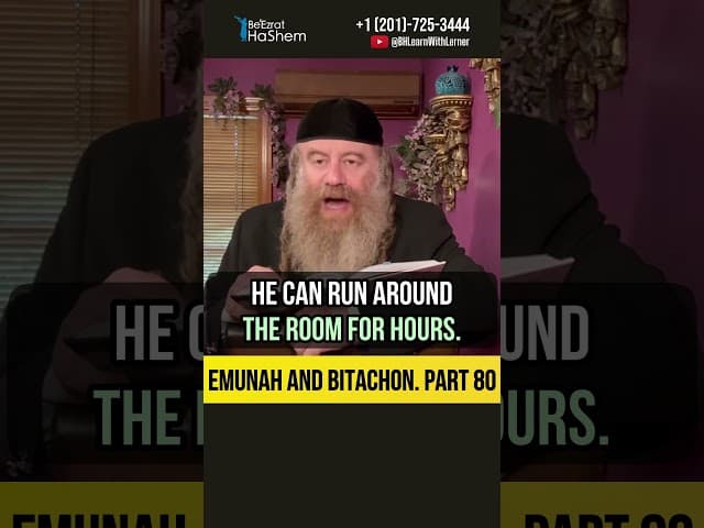 [80] Emunah and Bitachon 💡 Rav Shlomo Wolbe on the True Goal of Our Prayers #Torah #shorts