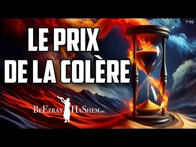 Le coût de la colère PARTIE 2 - MUSSAR Pirkei Avot