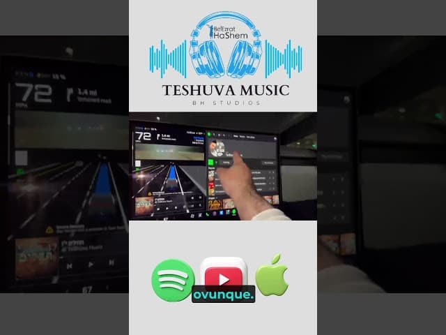 Musica ebraica kosher 🎶 ora disponibile su Spotify, Apple Music, YouTube e altre piattaforme!!