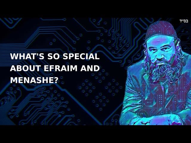 WHAT'S SO SPECIAL ABOUT EFRAIM AND MENASHE?