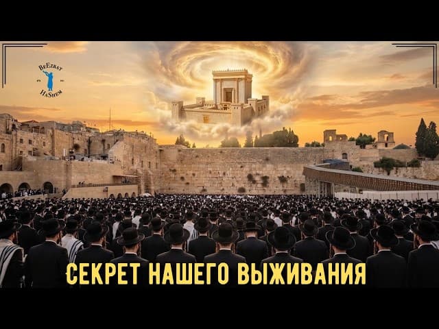 Секрет нашего выживания после Разрушение Храма #Тора