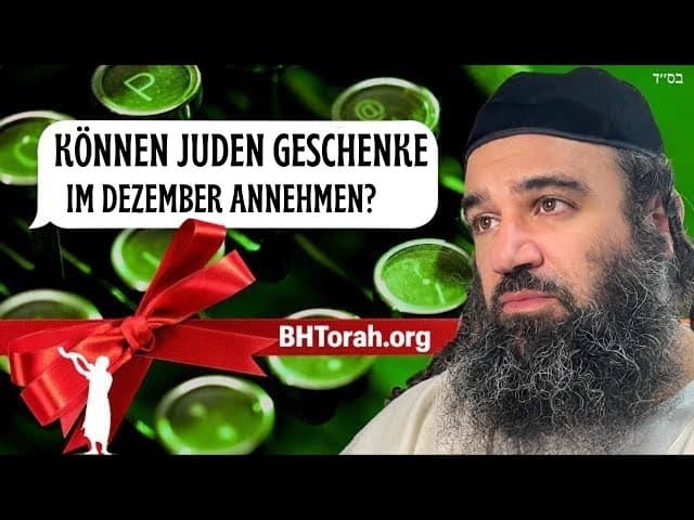 Können Juden Geschenke um den 25. Dezember annehmen?