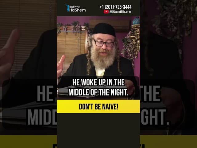Don’t Be Naive 🛡️ How To Treat Guests? #torah #shorts