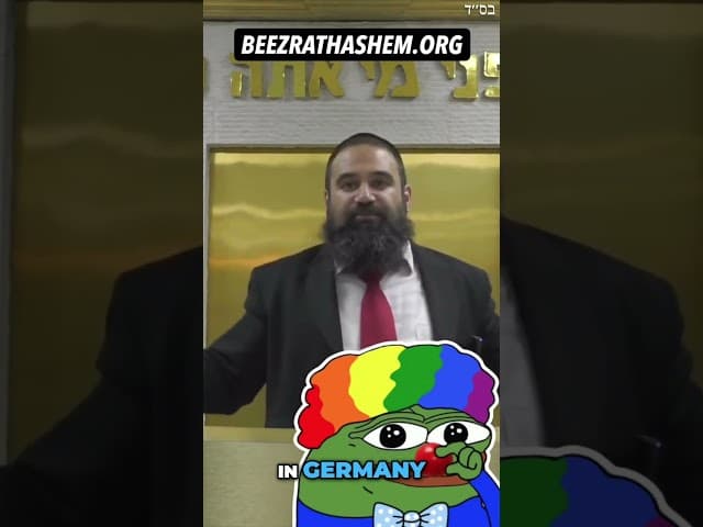 这位拉比将制止反犹太主义。
