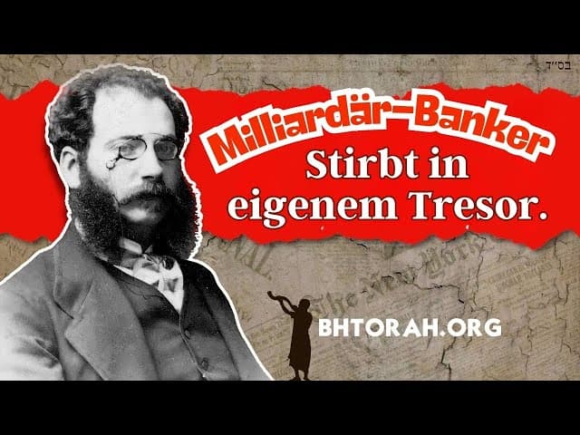 Milliardär-Banker stirbt in eigenem Tresor.