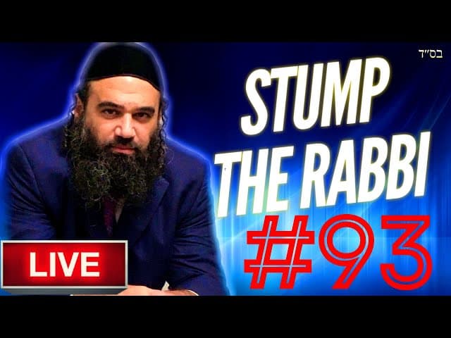 Source of Ungratefulness, CREDIT CARDS, WIGS & PANTS, KOSHER MEAT CONSPIRACY - STUMPTHE RABBI (93)