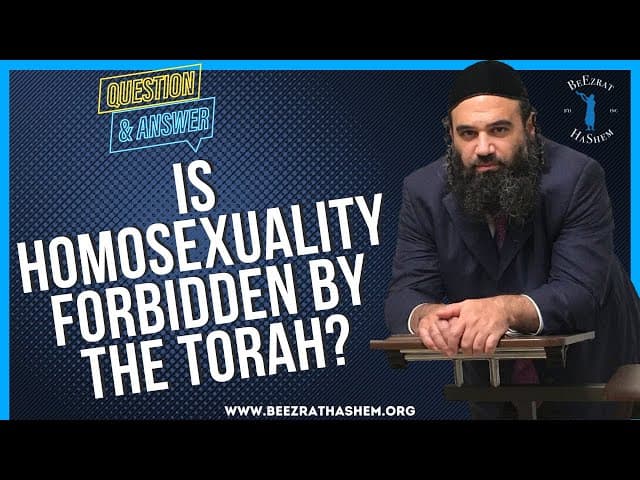 IS HOMOSEXUALITY FORBIDDEN BY THE TORAH?