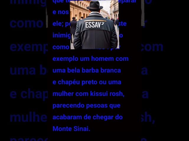 Quando ele vem como "meu irmão", Essav é mais perigoso ainda.