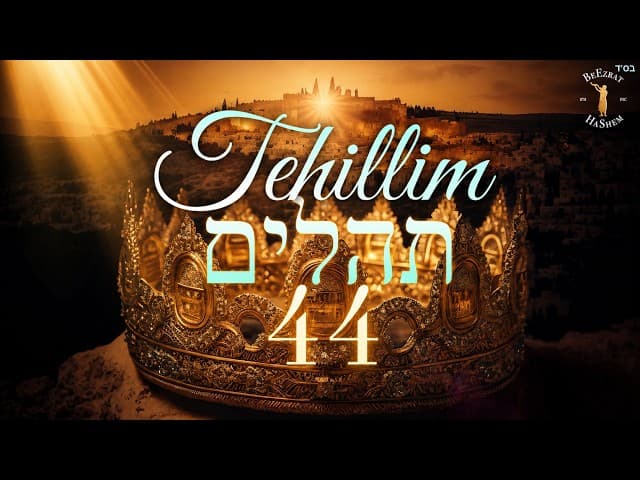 Tehillim 44- Faithful Through the Darkness- תהילים מ"ד | Jewish Music