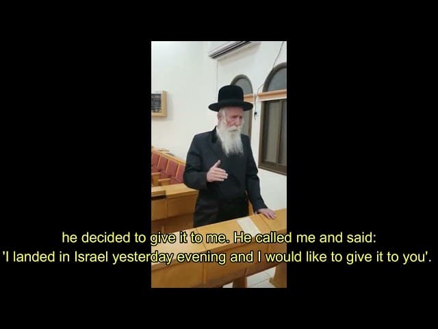 יום הזיכרון | הארנק של הנאצי | סיפור מאת הרב גרוסמן