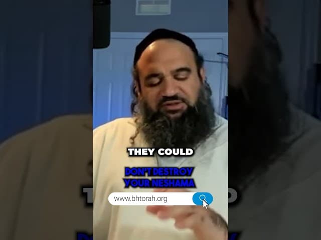 Don't Destroy Your Neshamah