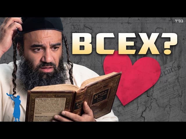 Б-г любит всех, даже злодея? Как один миг Тшувы меняет всё | Раввин Ярон Реувен