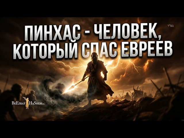 Человек, спасший евреев: Парашат Пинхас