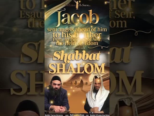 Shabat Shalom os desea el Rabi Yaron Reuven Shlita, el Rabi Efraim Kachlon y el team HaShem 🕯️🕯️