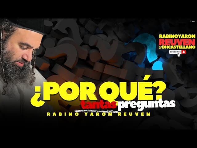 ¿Por qué tantas preguntas?