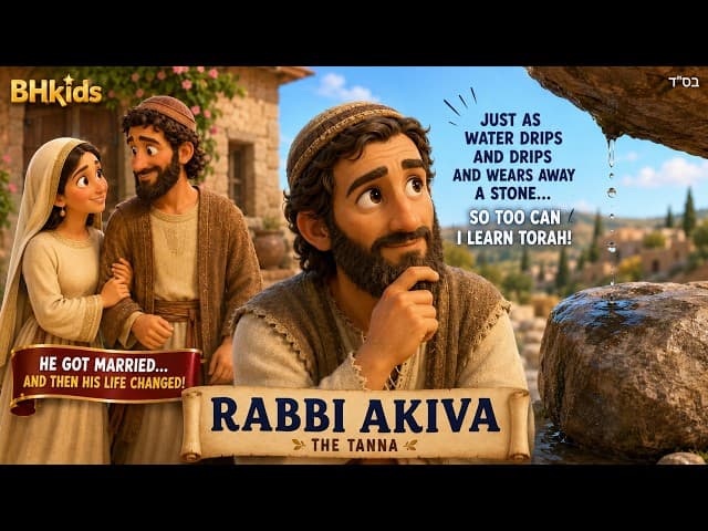 Rabbi Akiva | The Tanna | TORAH FOR KIDS AI