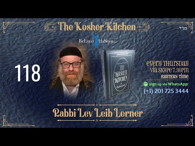 Only Jewish Utensils Require Tevilah - Kosher Kitchen (118)