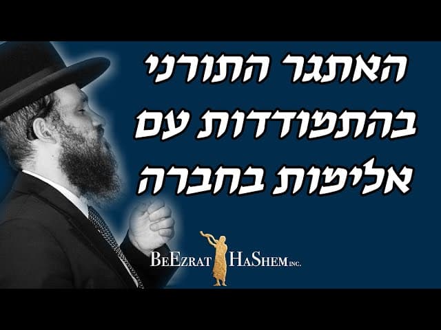 האתגר התורני בהתמודדות עם אלימות בחברה