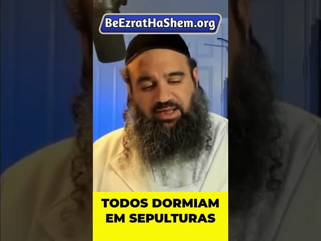 A Noite em Que Todos Dormiam em Suas Próprias Sepulturas #Torá #Judeu #RabinoYaronReuven