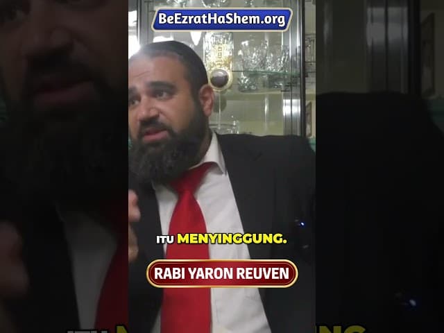 Shalom Yihyeh Li, Aku Baik-Baik Saja? #Torah #Yahudi #RabiYaronReuven