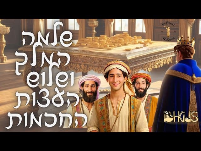 שלמה המלך ושלוש העצות החכמות👑