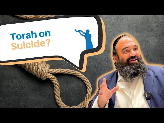 What does the Torah say about Suicide?