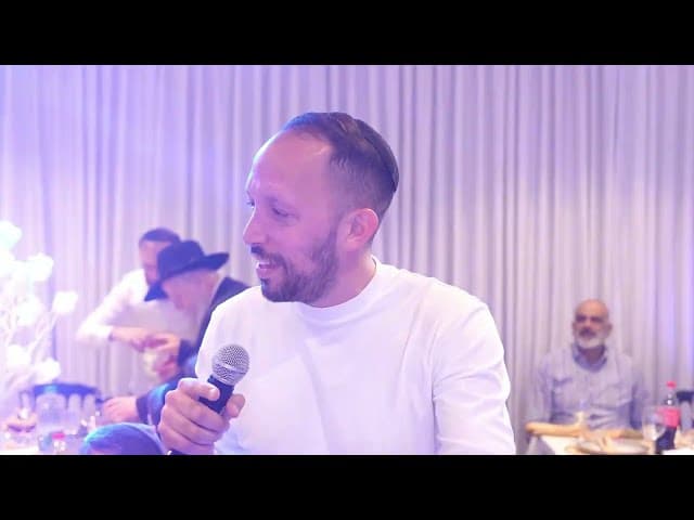 אברהם שמואל מסיים ש"ס בבלי באירוע הסיום וההכתרה