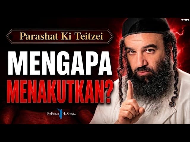 KI TEITZEI, Rabi Bijak yang Menakutkan, Persiapan Rosh HaShana, NAMA BAYI | Stump The Rabbi 176