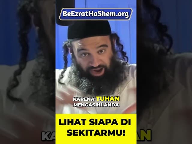Orang-Orang di Sekitarmu Bukan Kebetulan #Torah #Yahudi #RabiYaronReuven