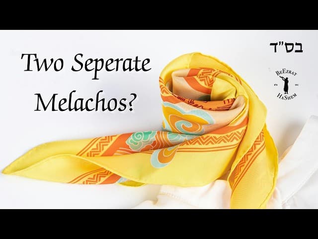 If a Woman Forgot To Untie a Knot in Her Tichel After Shabbos, Is It a Sin? #Torah #shorts