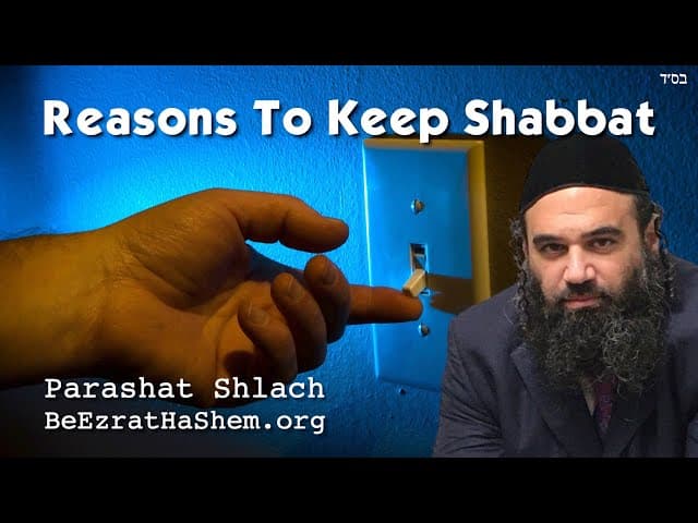 Reasons For Keeping Shabbat - Parashat Shlach