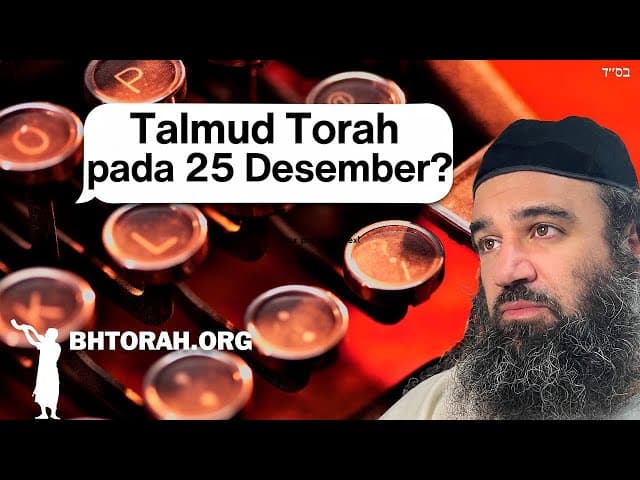Q: Apakah orang Yahudi bisa belajar Taurat?