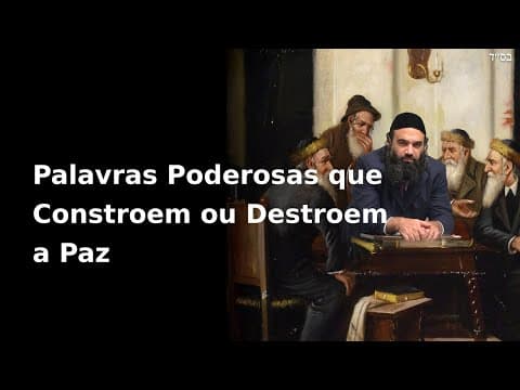 Palavras Poderosas que Constroem ou Destroem a Paz