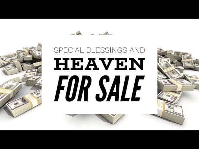 MUSSAR Special Blessings & Heaven For Sale