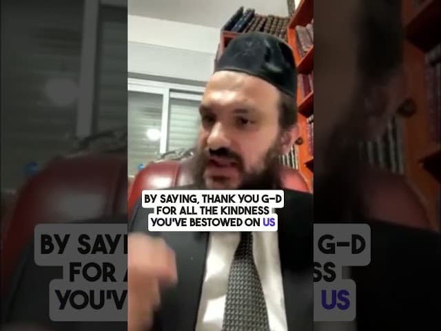 Gratitude Without Teshuva Empty #shorts