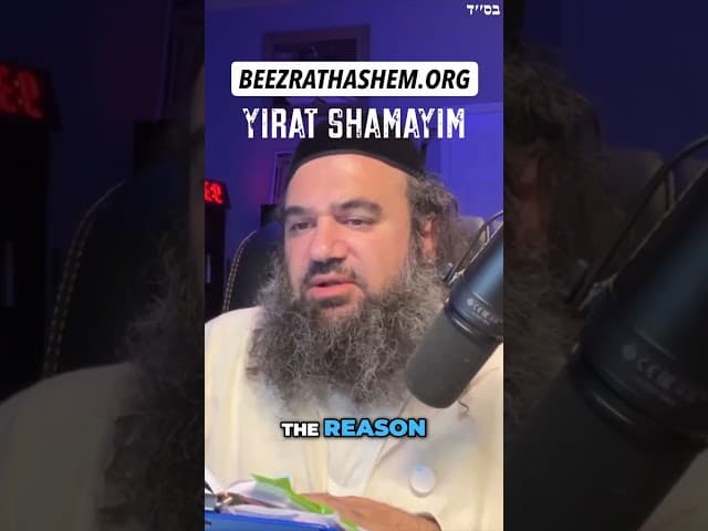 Por que falam contra o temor de HaShem?