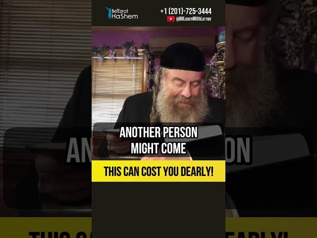 😲 This can cost you dearly #shorts #Torah