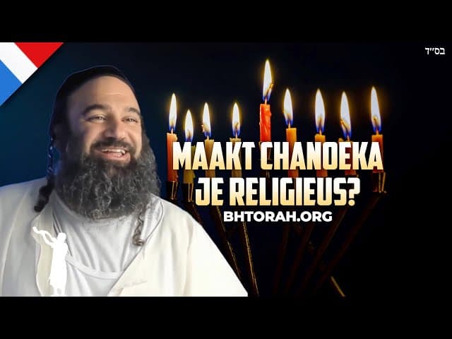 Maakt chanoekakaarsen ontsteken je religieus?