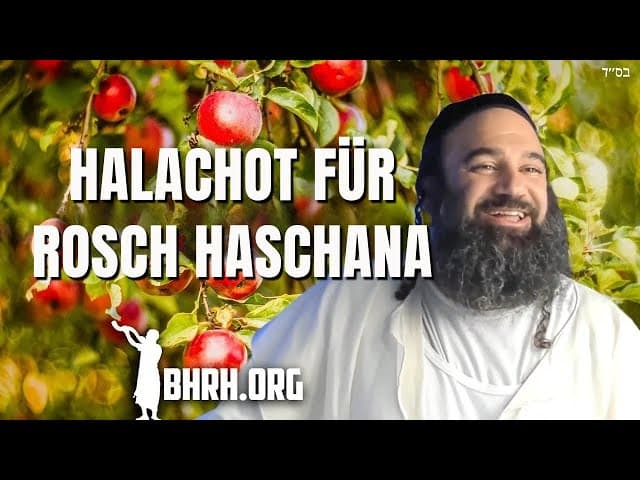 Regeln von Rosh Hashana (Tom Tov)