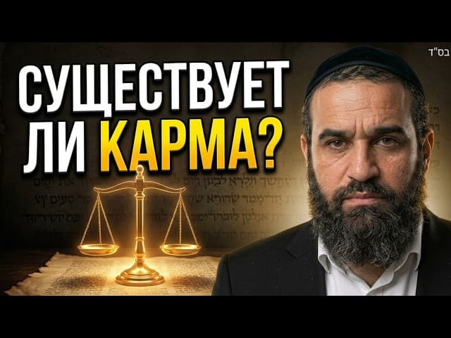 Существует ли карма? Мусар по трактату Пиркей Авот (79)
