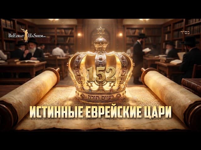 Настоящие еврейские цари 3 - Мусар Пиркей Авот (152)