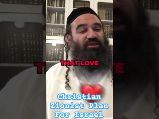 Christian Zionist plan for israel