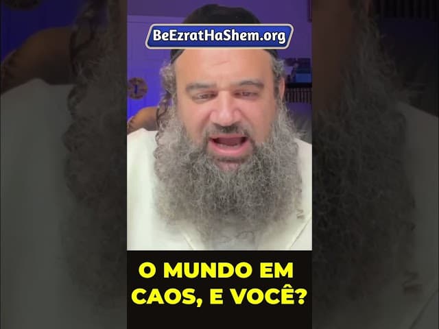 Não Mude Sua Vida, Mude Sua Conexão #Torá #Judeu #RabinoYaronReuven