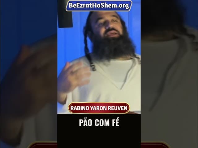 Pão com Fé #Torá #Judeu #RabinoYaronReuven