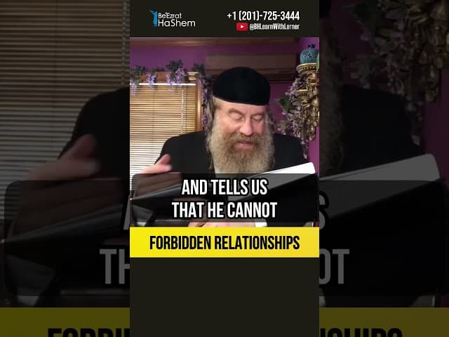 Forbidden relationships ⛔ Stay Pure and Be Holy! #shorts #Torah