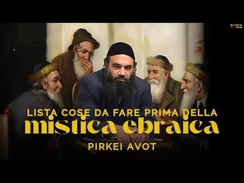 Lista cose da fare prima della mistica ebraica
