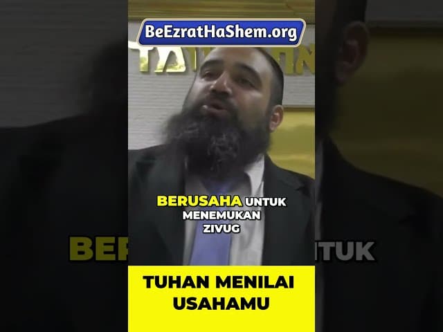 Tugas Kita Cuma Berusaha Keras, Sisanya... #Torah #Yahudi #RabiYaronReuven