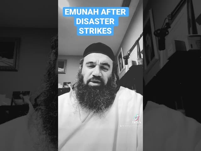 EMUNAH AFTER DISASTER STRIKES