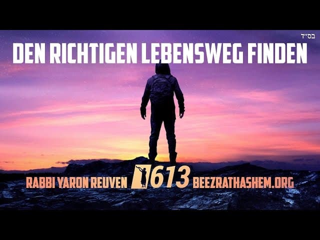Den richtigen Lebensweg finden